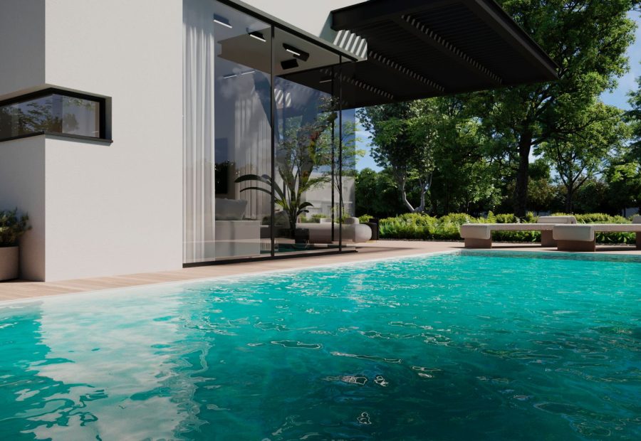 הדמיית בריכה